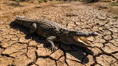 Forskare har upptäckt en unik forntida krokodil som sprang på två ben